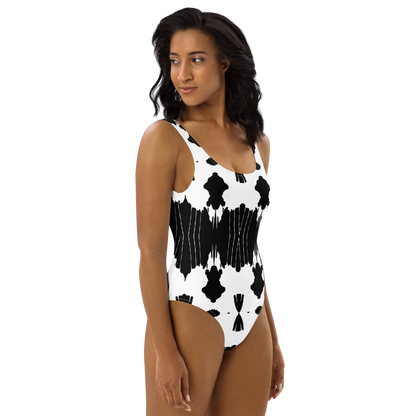 One-Piece Swimsuit (Inkblot)