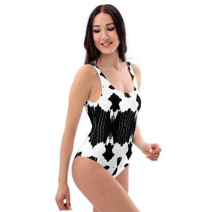 One-Piece Swimsuit (Inkblot)