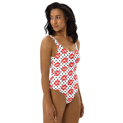 One-Piece Swimsuit (Lips)