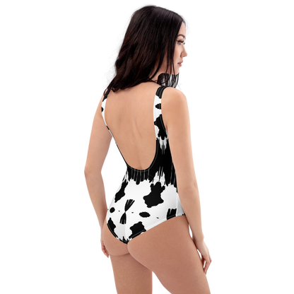 One-Piece Swimsuit (Inkblot)