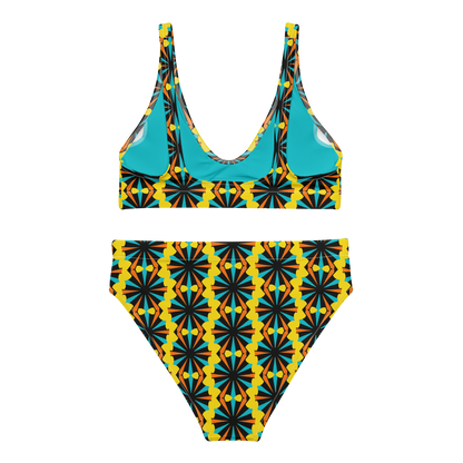 High-waisted bikini (Marigold)