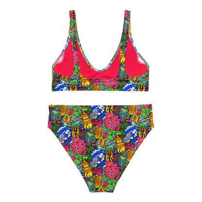 High-waisted bikini (Bugs)