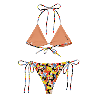 String bikini (Abstract Ovals)