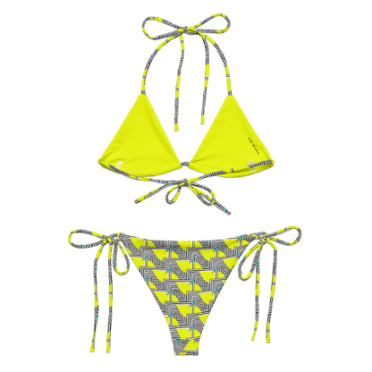 String bikini (Retro Yellow)