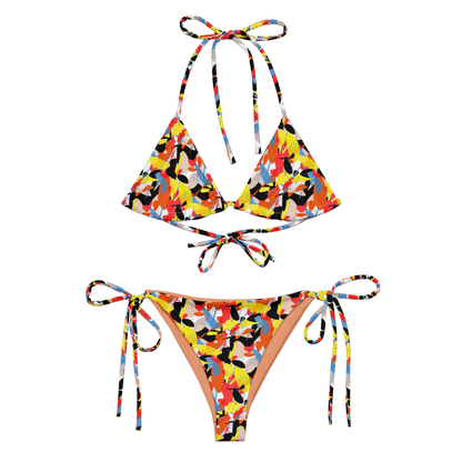 String bikini (Abstract Ovals)
