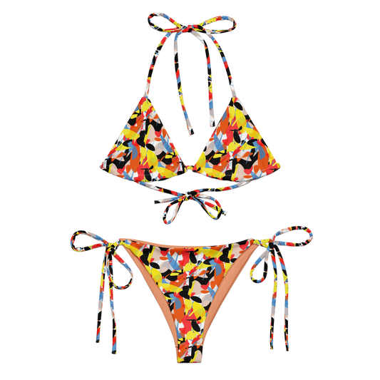 String bikini (Abstract Ovals)