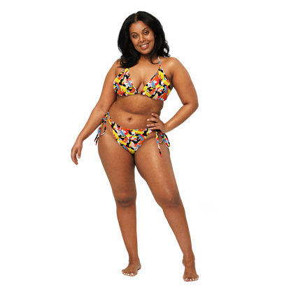 String bikini (Abstract Ovals)