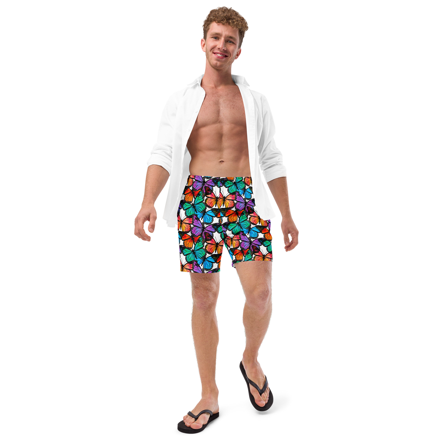 Men's swim trunks (Butterflies)