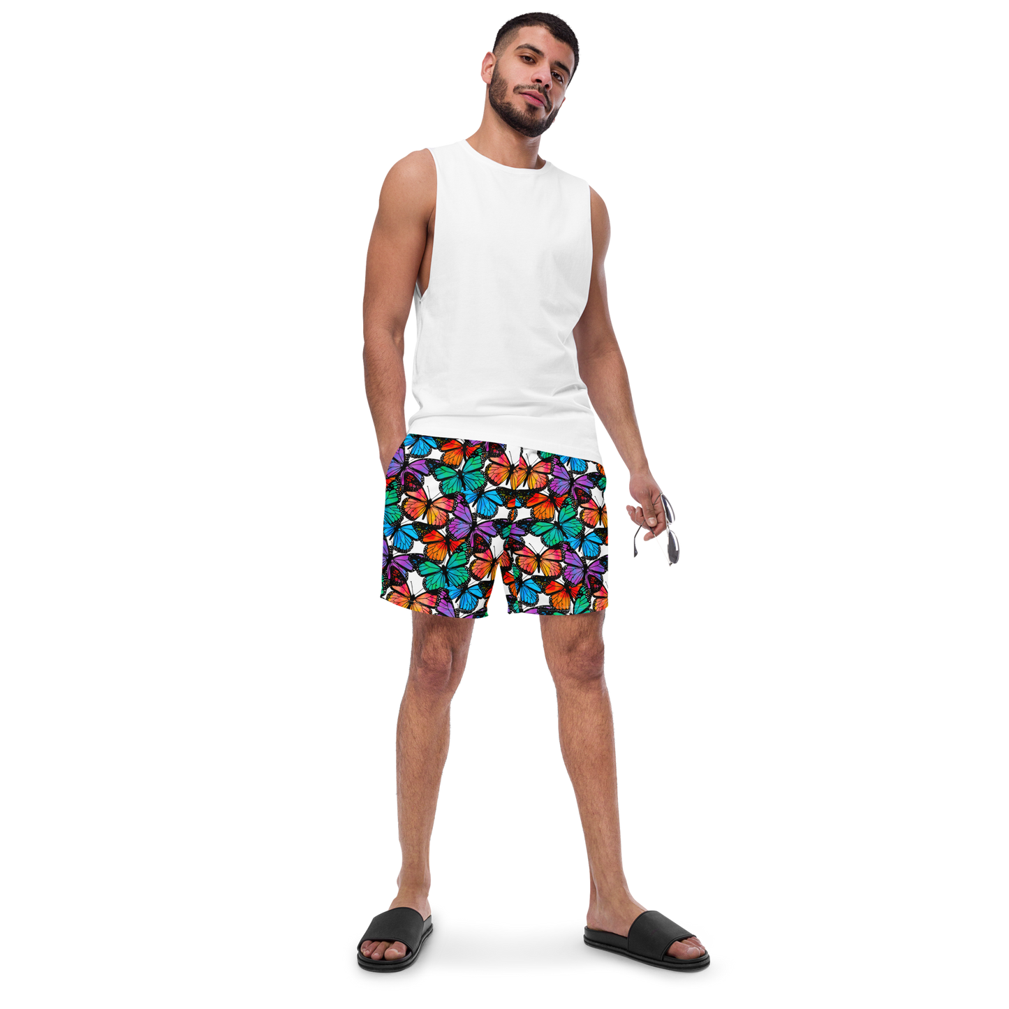 Men's swim trunks (Butterflies)