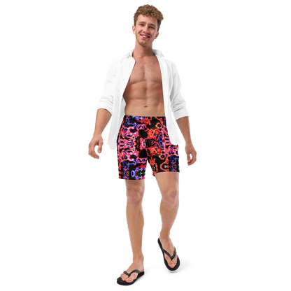 Men's swim trunks (Lava Lamp)