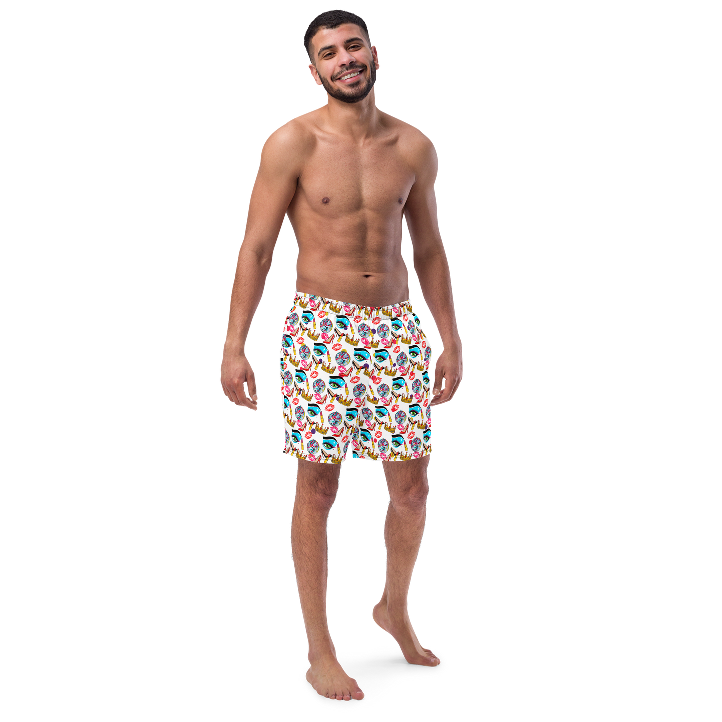 Men's swim trunks (Drag|Polka Dots)