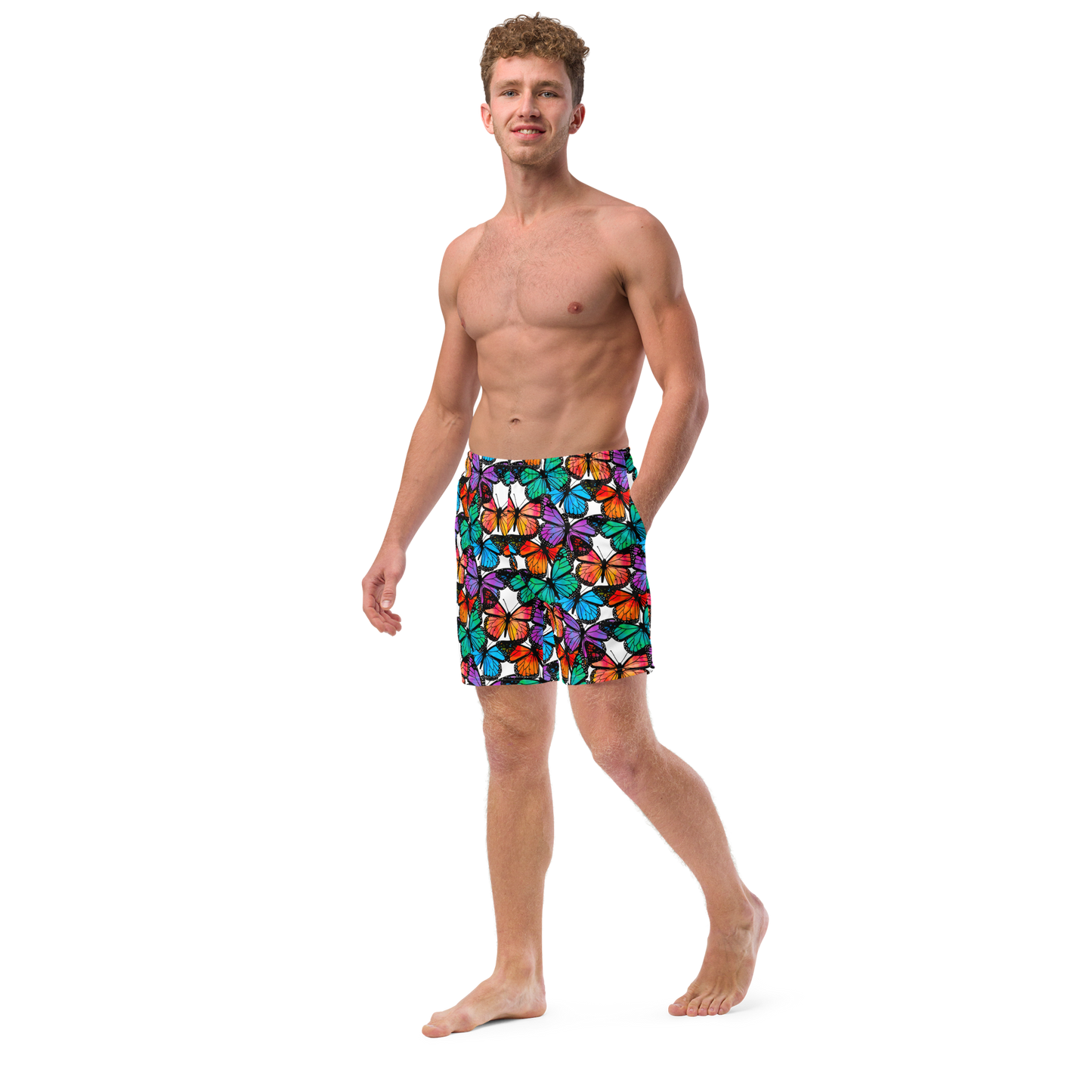 Men's swim trunks (Butterflies)