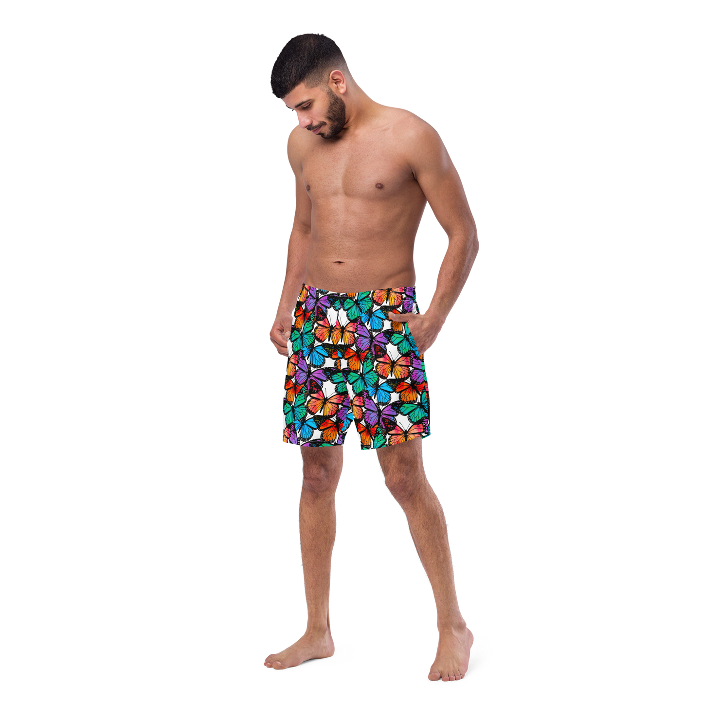 Men's swim trunks (Butterflies)