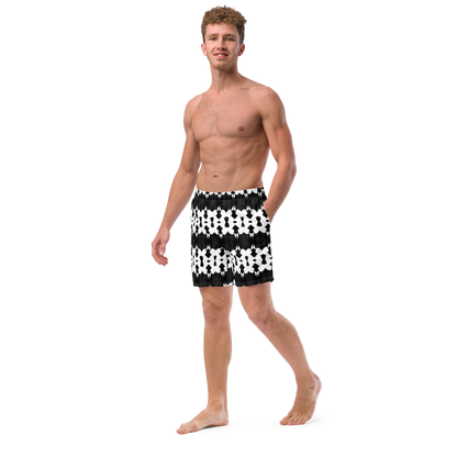 Men's swim trunks (Inkblot)