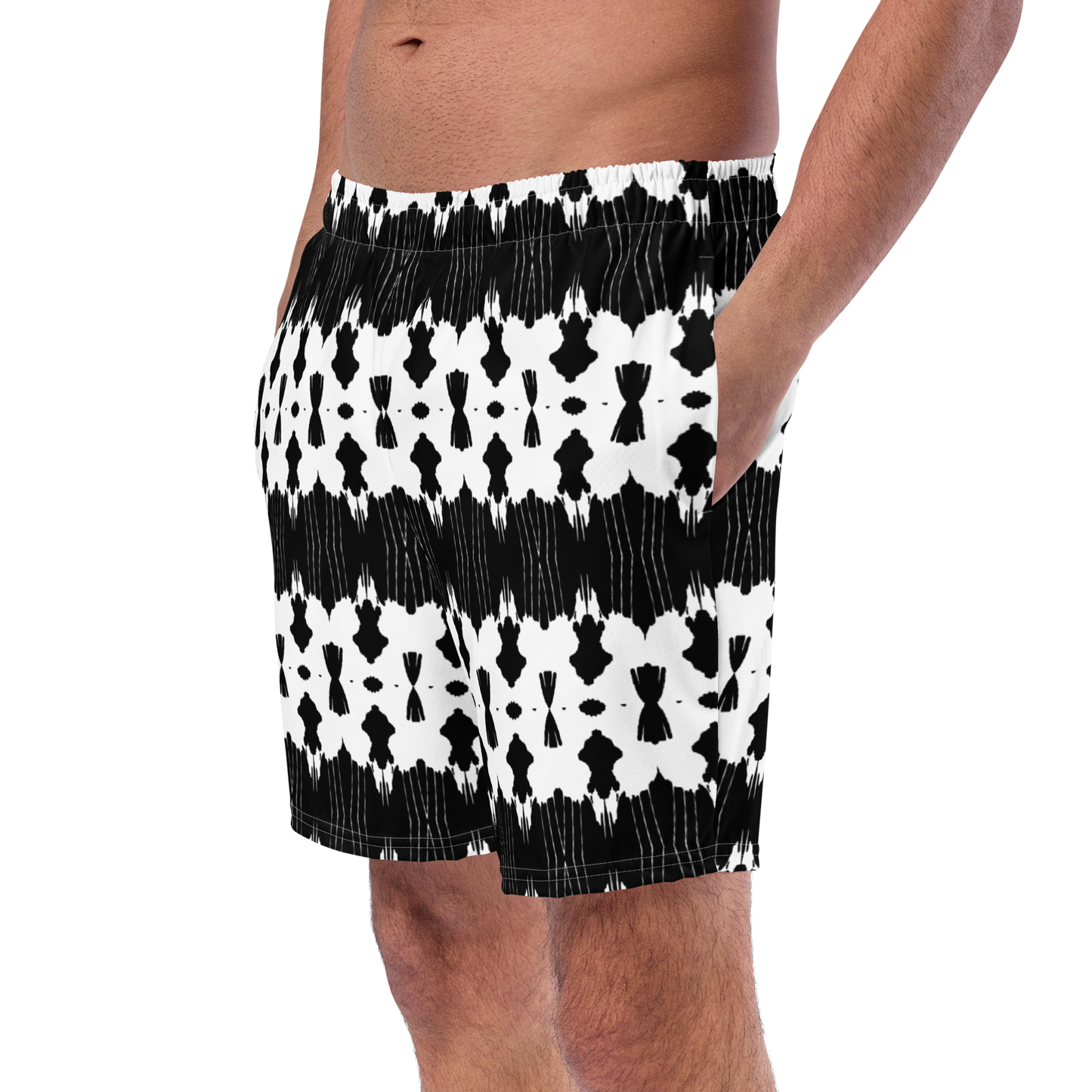 Men's swim trunks (Inkblot)