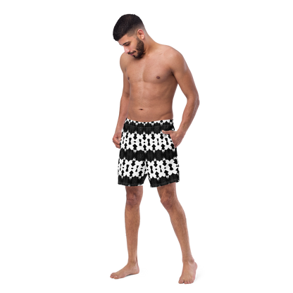 Men's swim trunks (Inkblot)