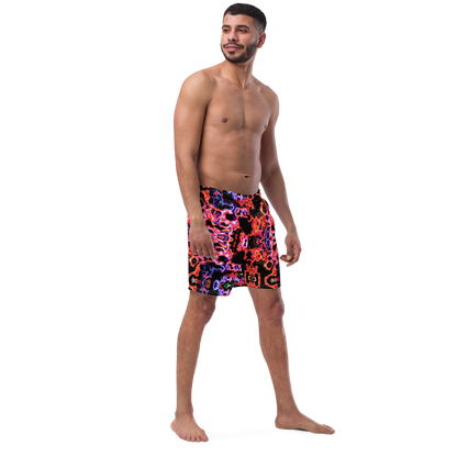 Men's swim trunks (Lava Lamp)