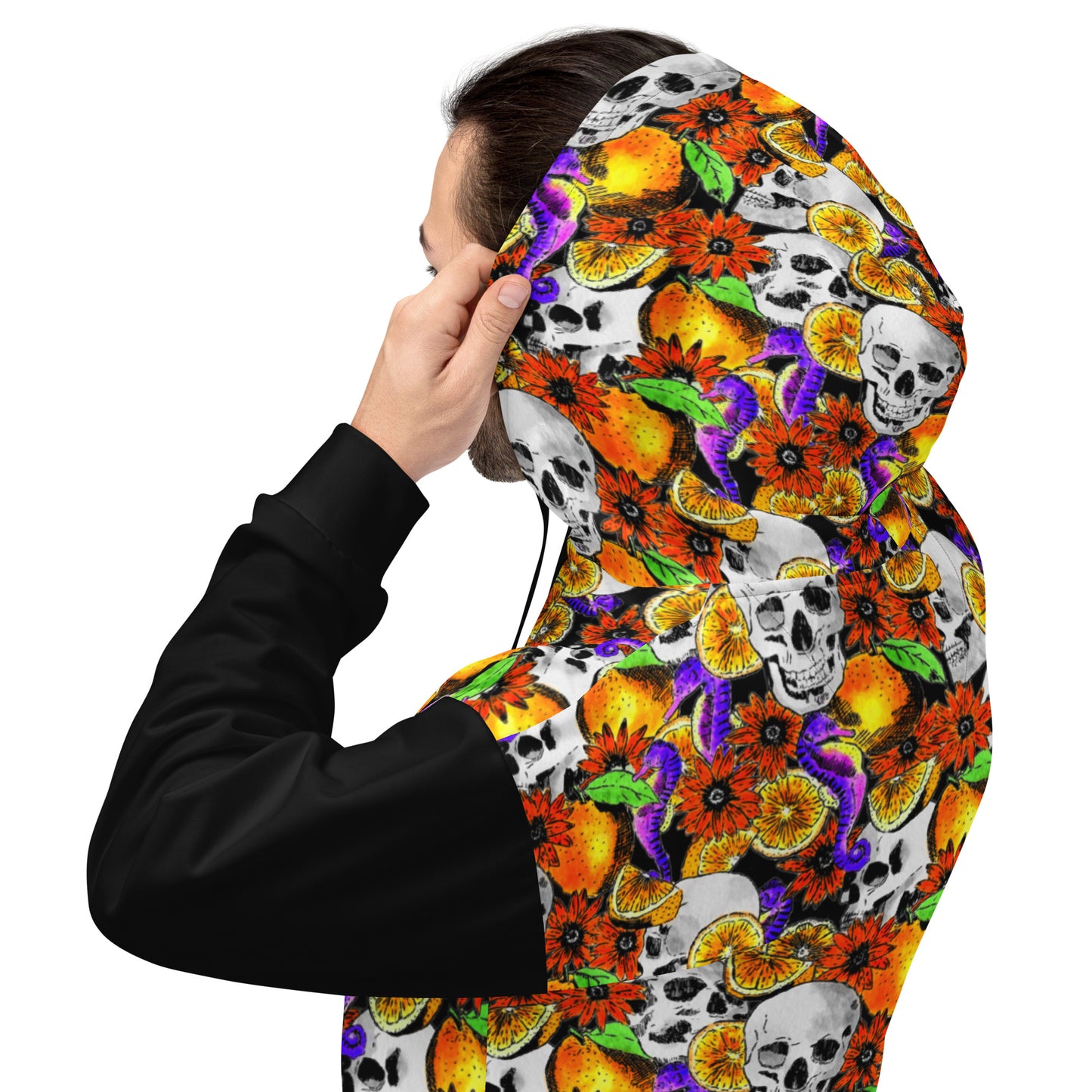 Unisex Hoodie (Skulls & Oranges)