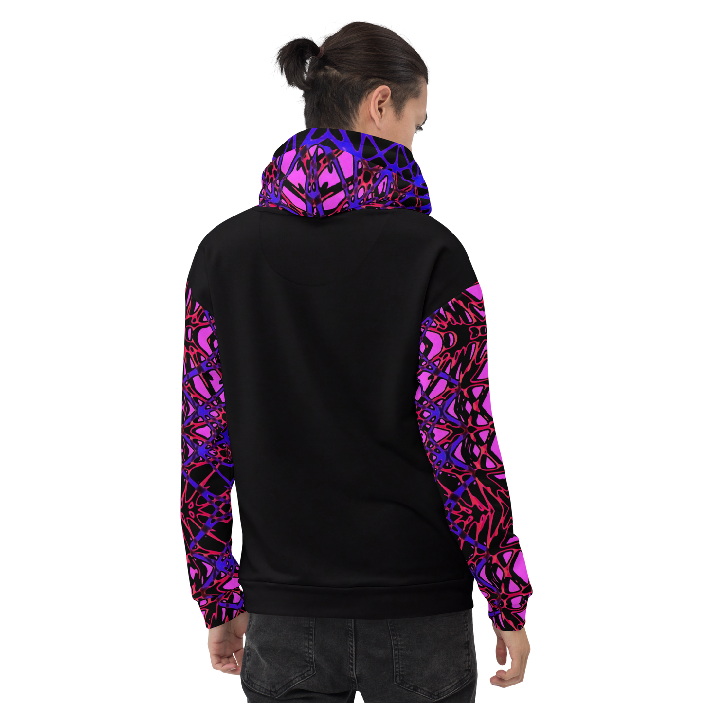 Unisex Hoodie (Neon Latticework)