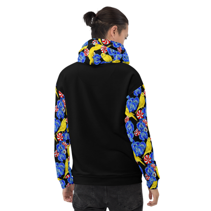 Unisex Hoodie (Canaries & Orchids)