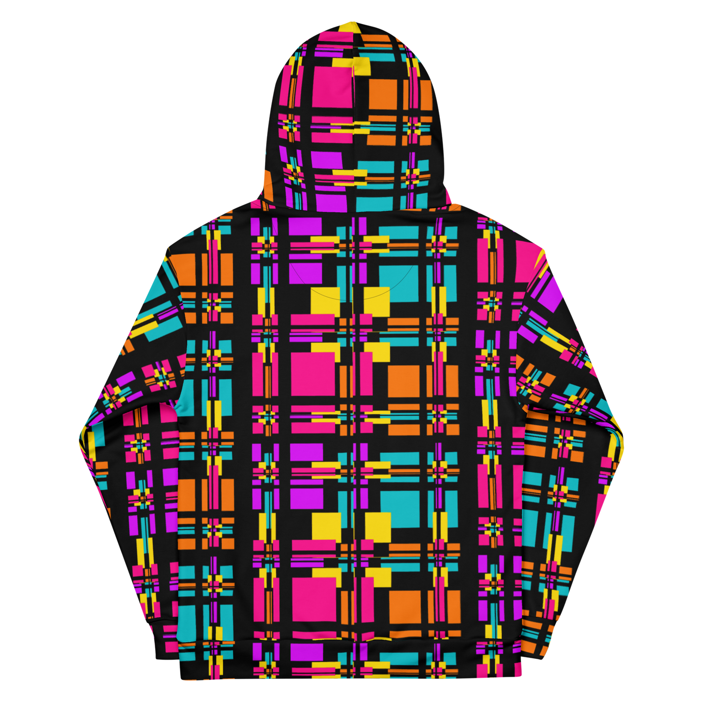 Unisex Hoodie (Rainbow Plaid)