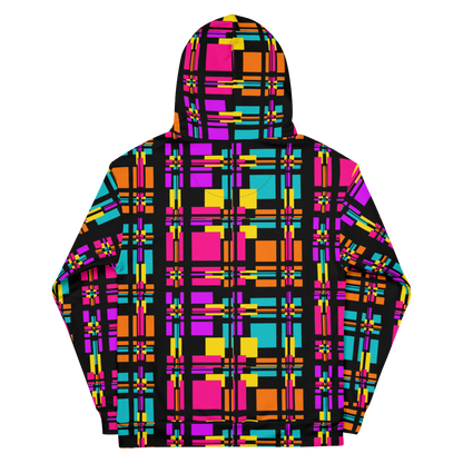 Unisex Hoodie (Rainbow Plaid)