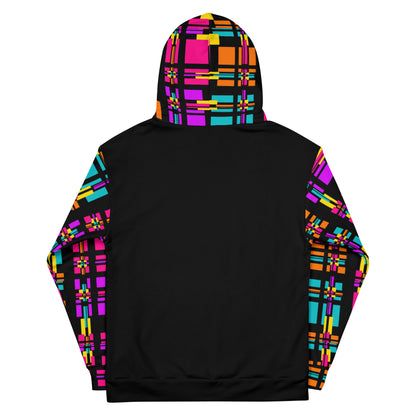 Unisex Hoodie (Rainbow Plaid)