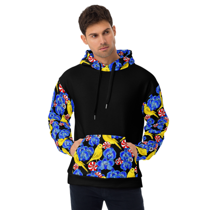 Unisex Hoodie (Canaries & Orchids)