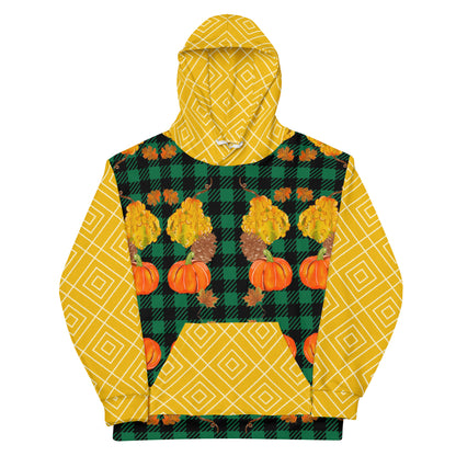 Unisex Hoodie (Pumpkins|Green)