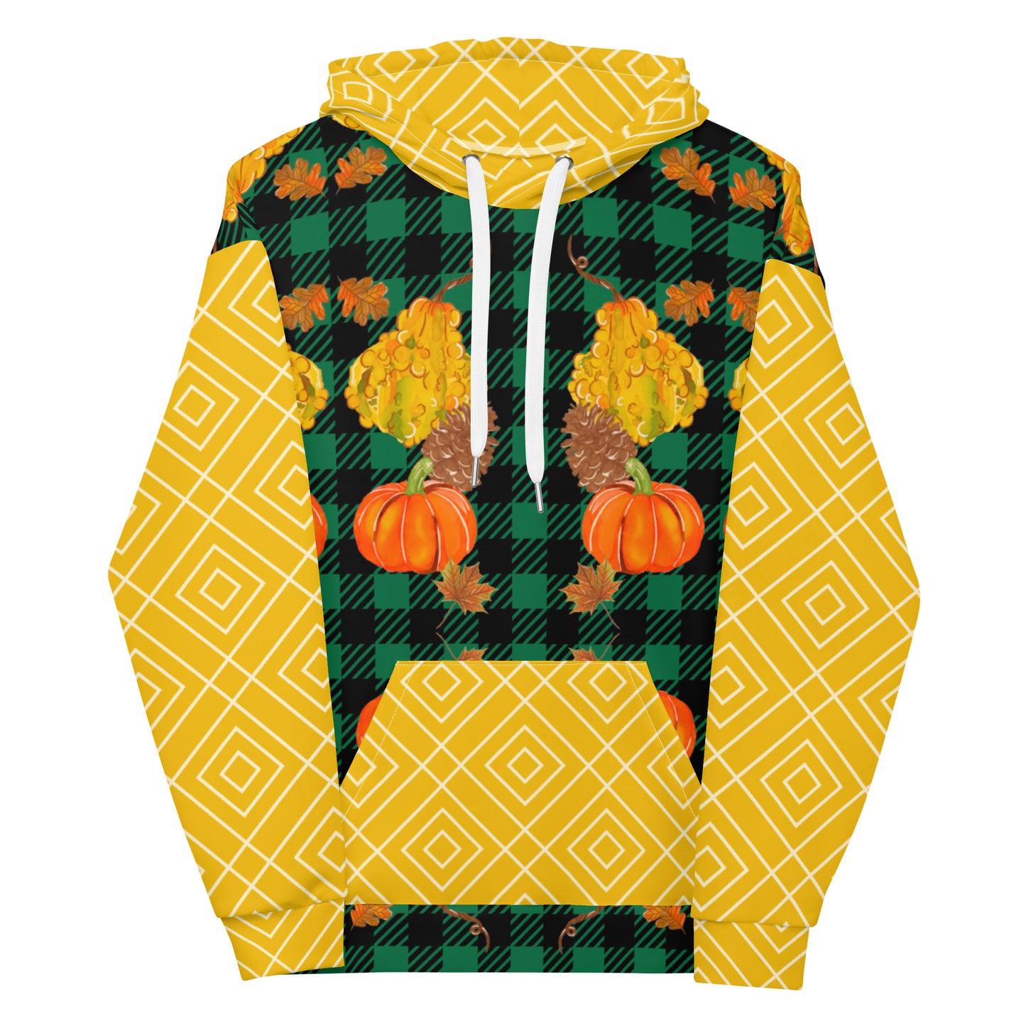 Unisex Hoodie (Pumpkins|Green)