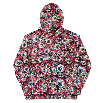 Unisex Hoodie (Eyeballs|Black)