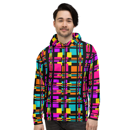 Unisex Hoodie (Rainbow Plaid)