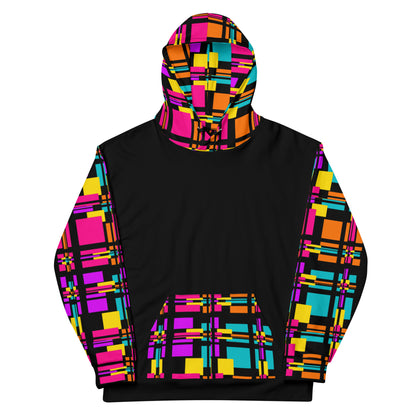 Unisex Hoodie (Rainbow Plaid)