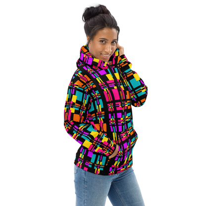 Unisex Hoodie (Rainbow Plaid)