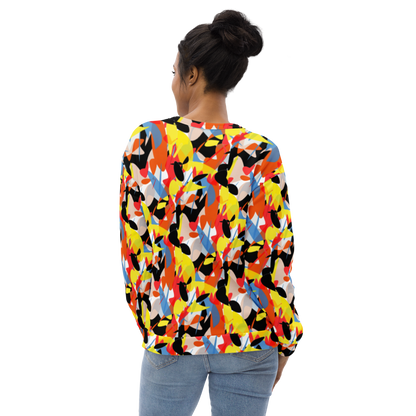 Unisex Sweatshirt (Abstract Ovals)