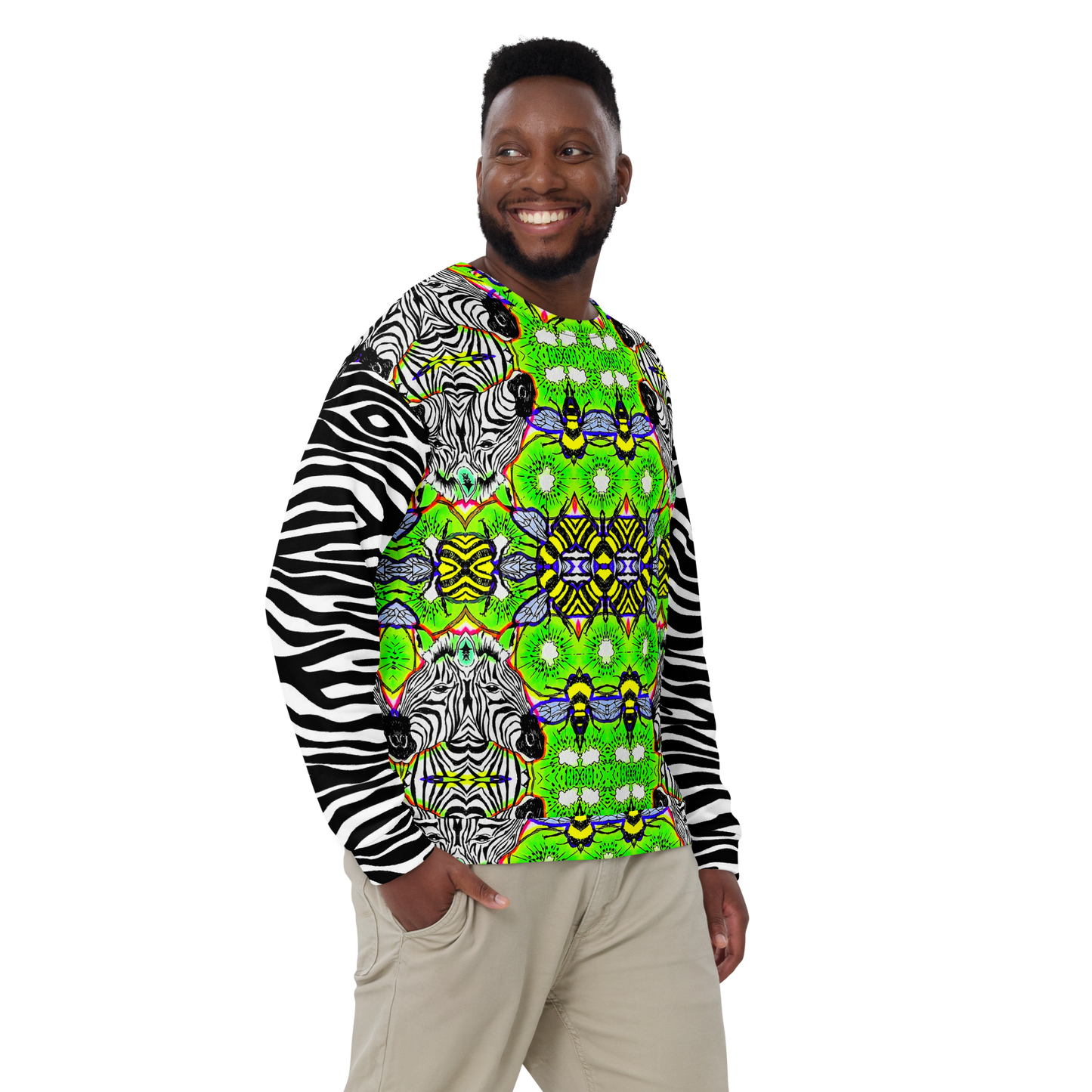 Unisex Sweatshirt (Zebra)