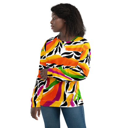 Unisex Sweatshirt (Mango Mosaic)