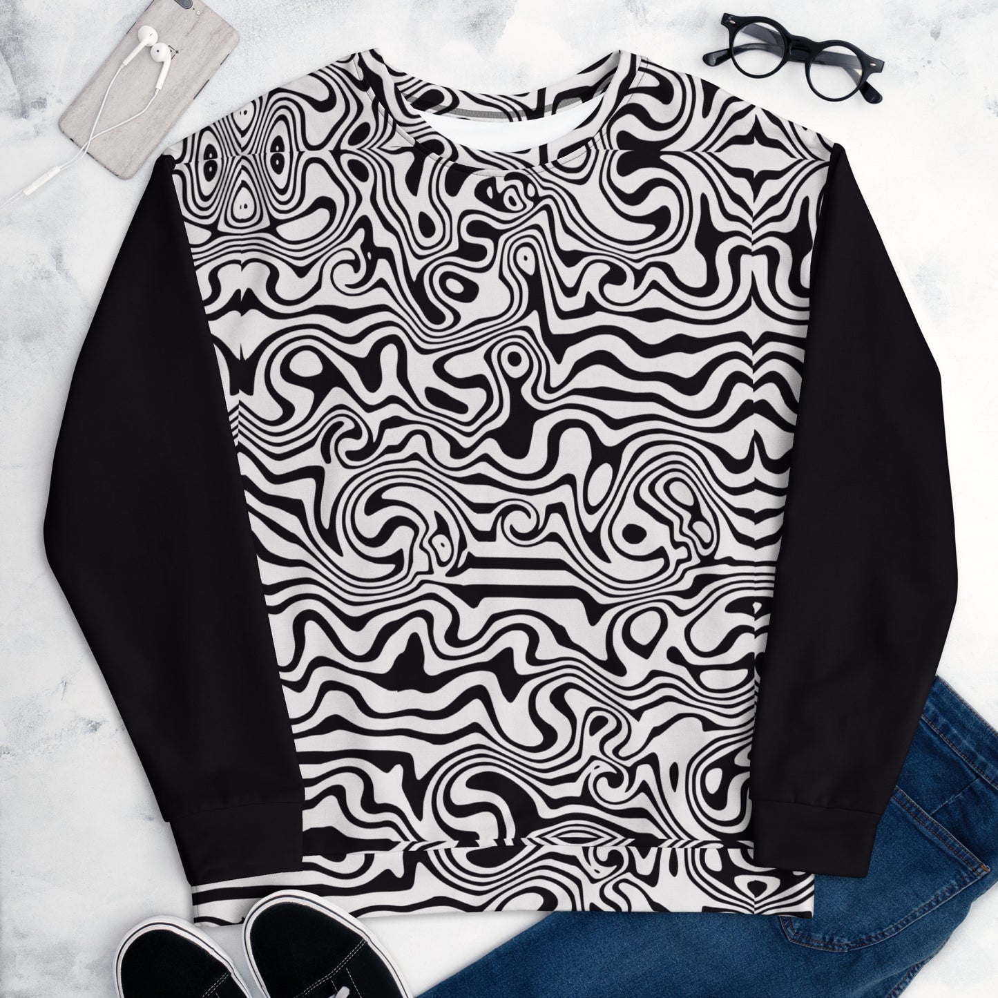 Unisex Sweatshirt (Noir Noodle)