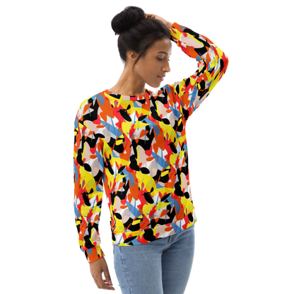 Unisex Sweatshirt (Abstract Ovals)