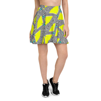 Skater Skirt (Retro Yellow)