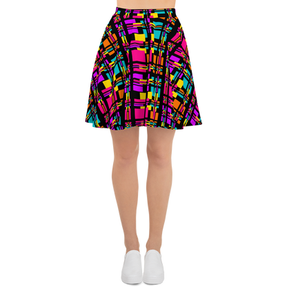 Skater Skirt (Rainbow Plaid)