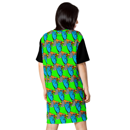 T-shirt dress (Funky Chicken)