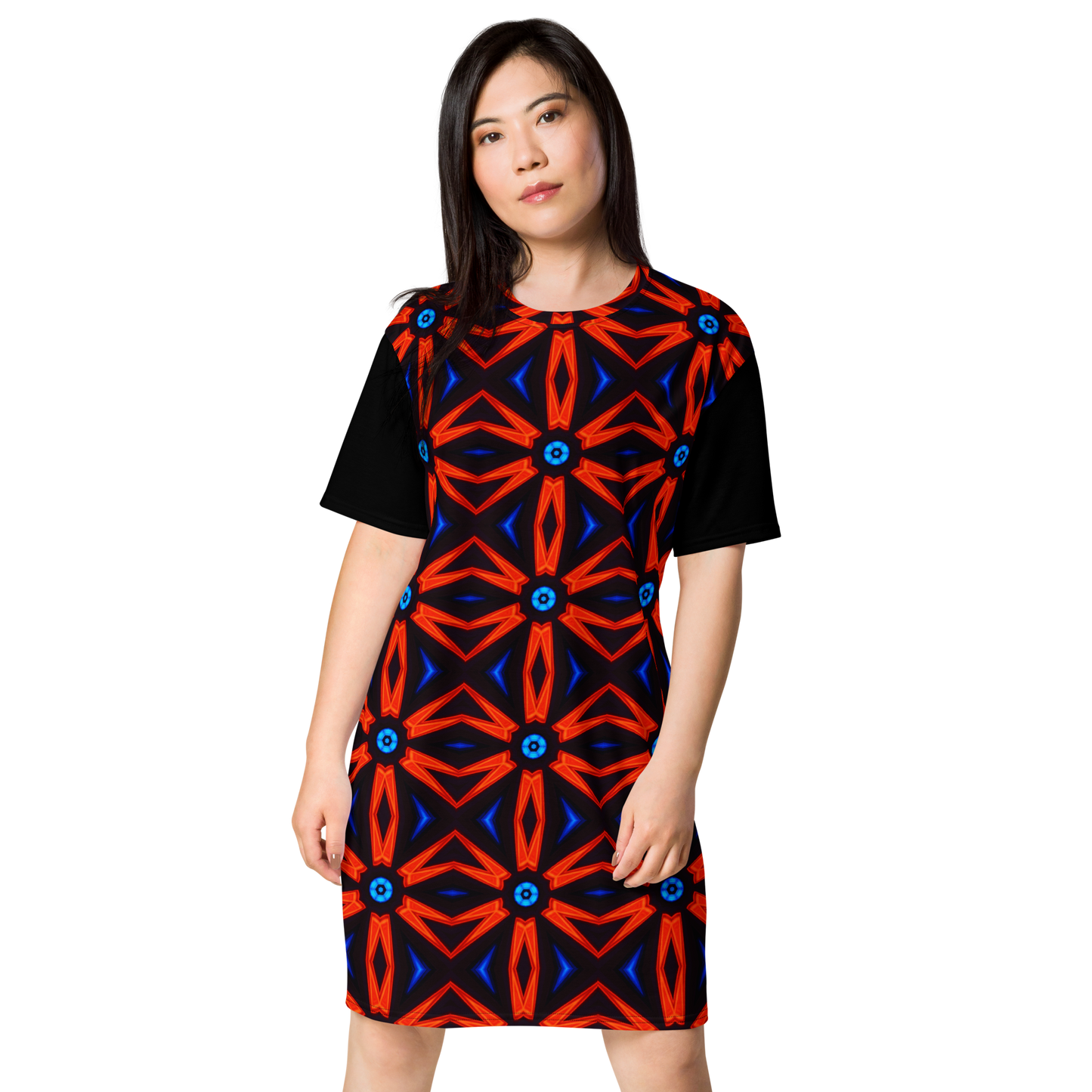 T-shirt dress (Red Star)