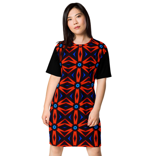 T-shirt dress (Red Star)