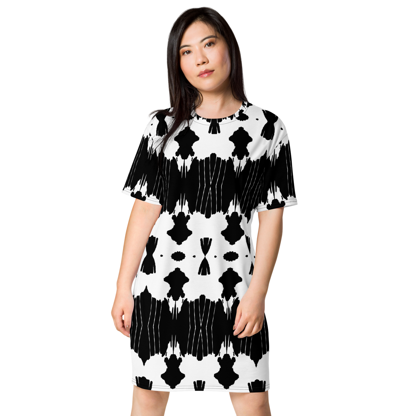 T-shirt dress (Inkblot)