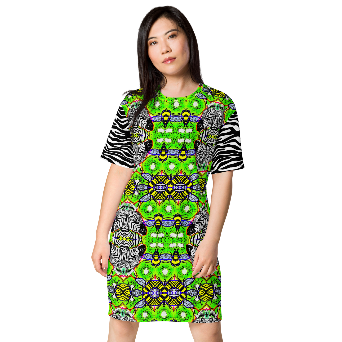 T-shirt dress (Zebra)