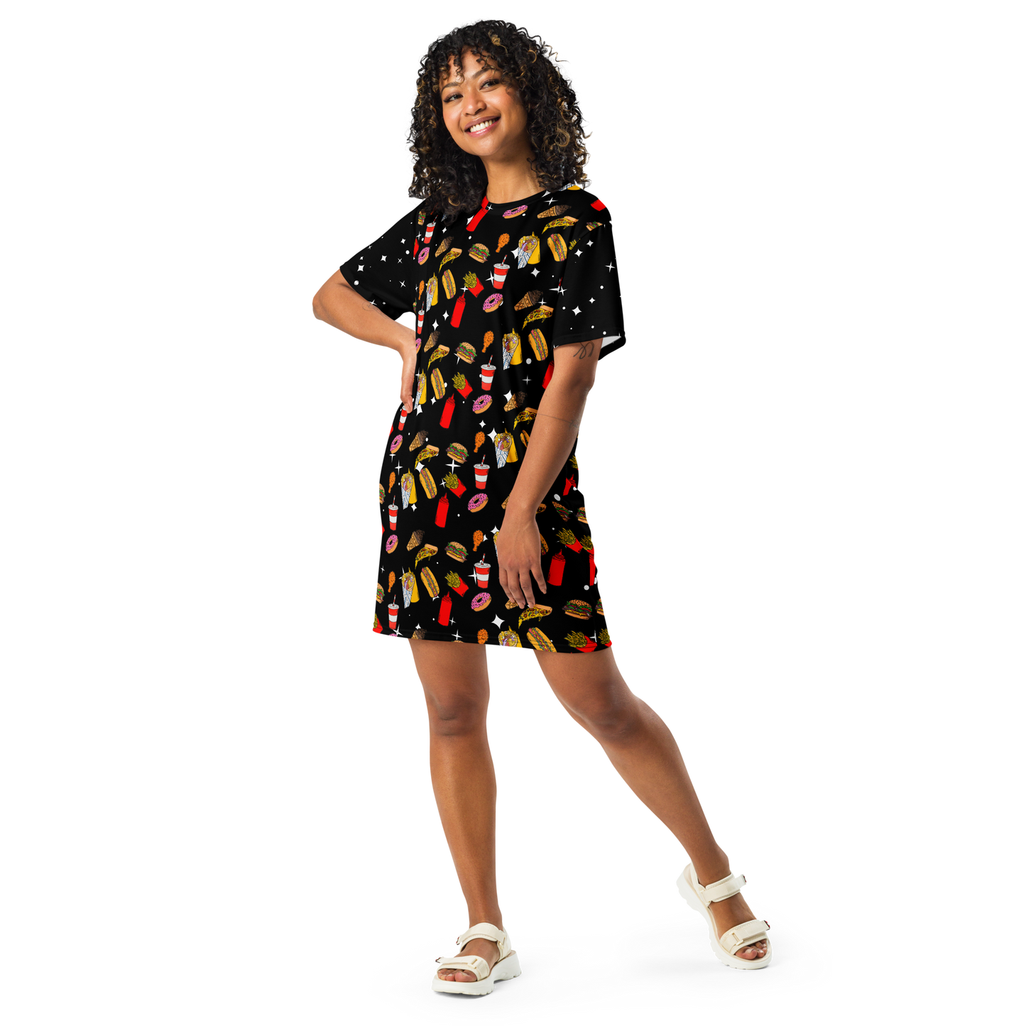 T-shirt dress (Fast Food)