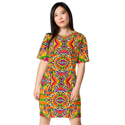 T-shirt dress (Mango Mosaic)