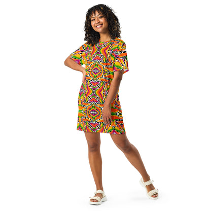 T-shirt dress (Mango Mosaic)