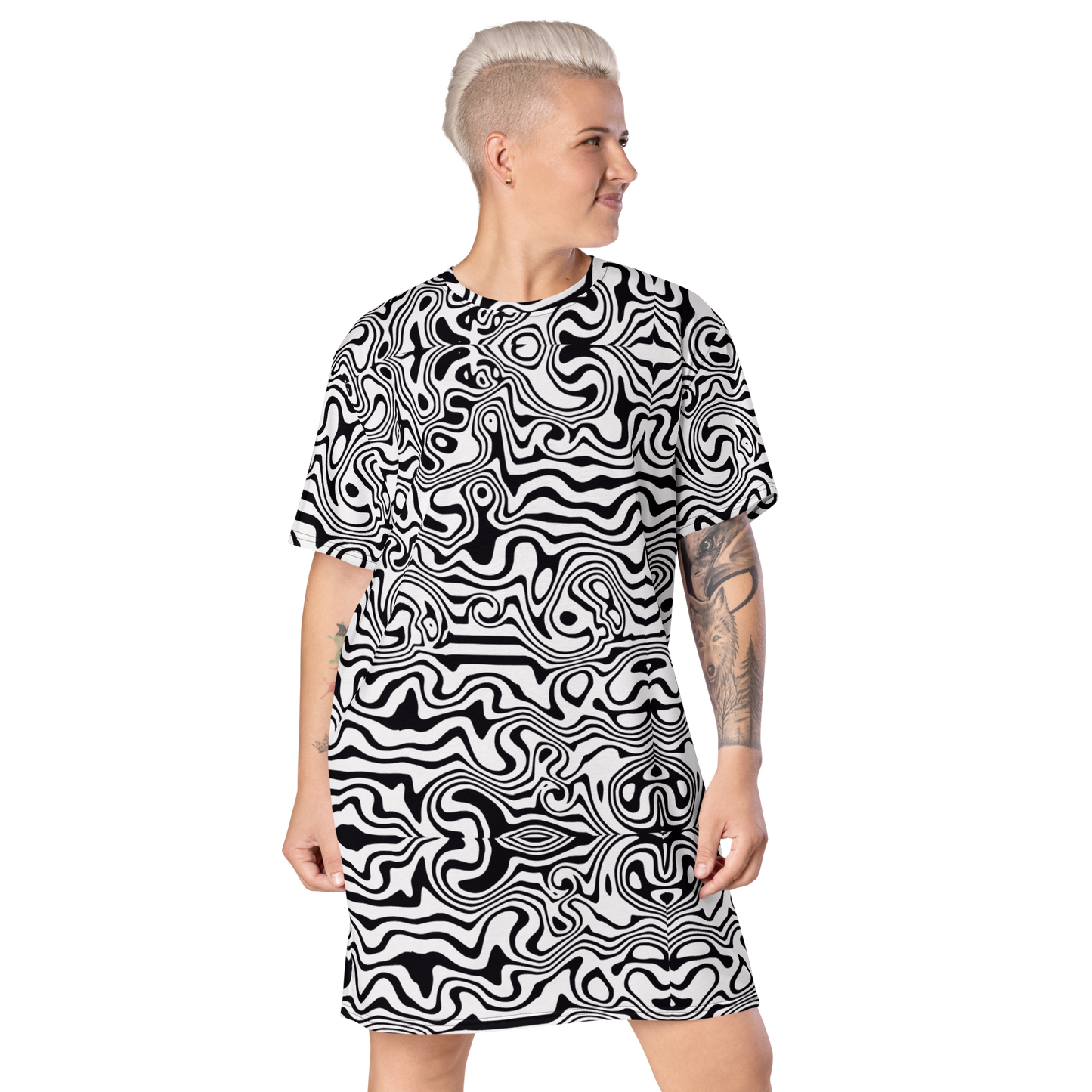 T-shirt dress (Noir Noodle)